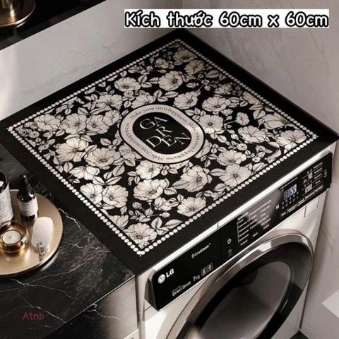 THẢM SILICON PHỦ MÁY GIẶT, TỦ LẠNH - CHỐNG BỤI, CHỐNG NƯỚC, DECOR SANG TRỌNG
