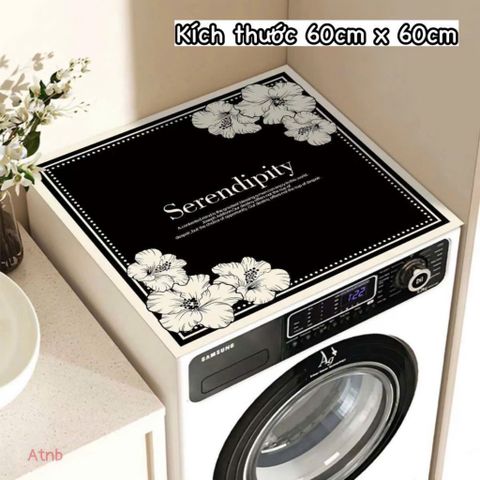 THẢM SILICON PHỦ MÁY GIẶT, TỦ LẠNH - CHỐNG BỤI, CHỐNG NƯỚC, DECOR SANG TRỌNG