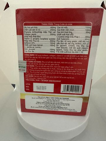 Viên tố nữ ado prime hỗ trợ đẹp da hộp 30v