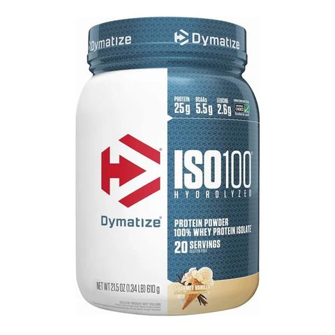 Dymatize ISO100 Hydrolyzed Whey Protein Isolate 20 Servings - Tăng cơ phục hồi sức khỏe, sản xuất tại Mỹ