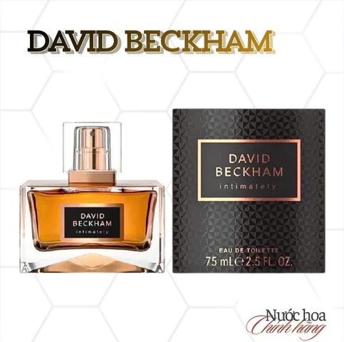 Nước hoa nam David Beckham Intimately for Men EDT Spray 75ml (Lịch lãm, nam tính)