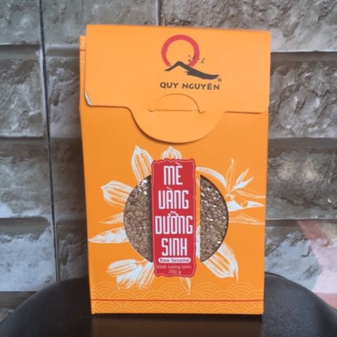 Mè vàng dưỡng sinh (mè sống) 250g Quy Nguyên