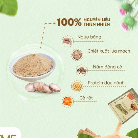 Bột nêm 100% thiên nhiên Ngưu Báng Tâm Minh
