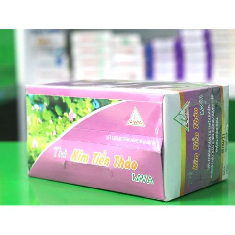 Trà Kim Tiền Thảo túi lọc Lava  Cho Người Sỏi Thận, Túi Mật, Sỏi Bàng Quang, Tiết Niệu