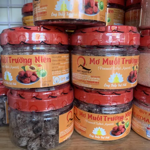 Mơ Muối trường niên Quy Nguyên 220g