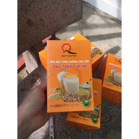 [ Thùng 12 hộp] Sữa bột dinh dưỡng cao cấp Ông Thầy Tuệ Hải hộp 220g