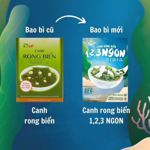 Canh rong biển Tâm Minh hộp 50gr- Thùng 12 hộp