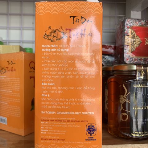 Tỏi đen cô đơn Tuệ Hải - Cty Quy Nguyên