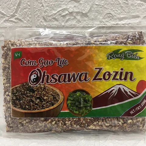 Cốm gạo lứt rong biển Ohsawa Zozin 200g