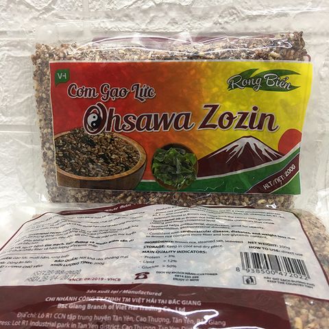 Cốm gạo lứt rong biển Ohsawa Zozin 200g