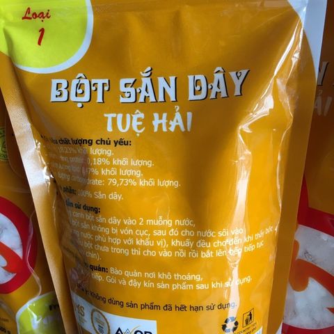 Bột sắn dây Quy Nguyên loại 1 (gói 500g) 777664
