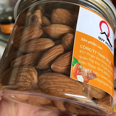 Hạnh Nhân Sống Quy Nguyên hủ 200g