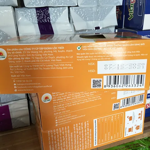 Gạo Mầm Vibigaba Nghệ Hạt Ngọc Trời Gói 1Kg - Gạo Cho Người Viêm Loét Dạ Dày, Tá Tràng, Viêm Gan, Tiểu Đường 777685