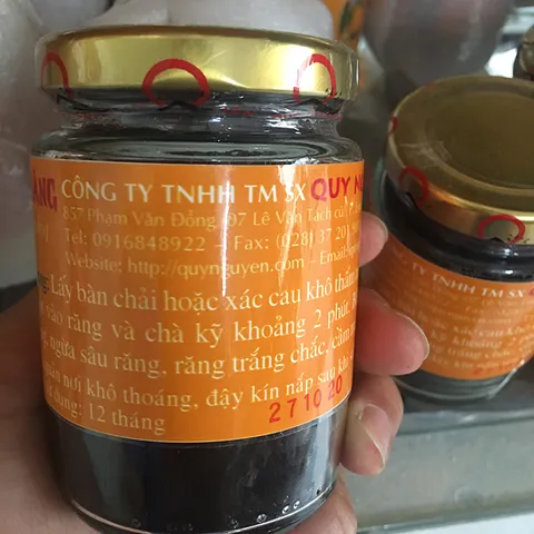 Bột Denti Chà Răng QUY NGUYÊN 100g 777689
