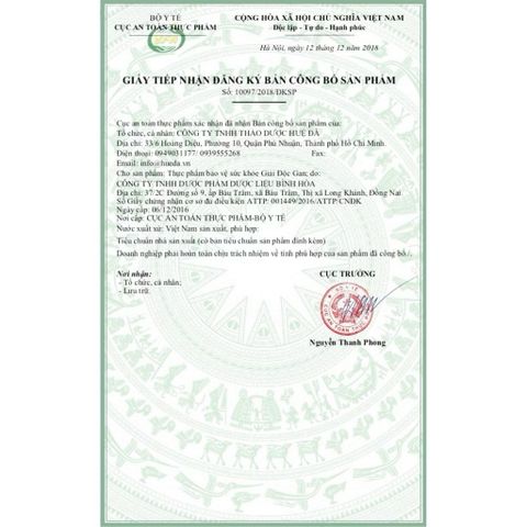 Huệ Đà giải độc gan 30 gói- Quy Nguyên