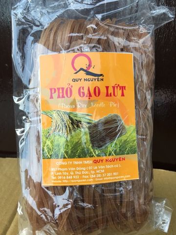 Phở Gạo Lứt Quy Nguyên gói 400gr 777713