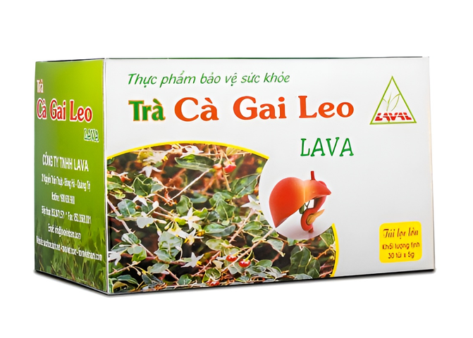 Trà cà gai leo Lava hộp 30 túi lọc-hỗ trợ về gan