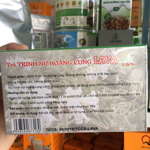 Trà Trinh Nữ Hoàng Cung Lava 30 túi lọc-[U xơ tử cung, tiền liệt tuyến]