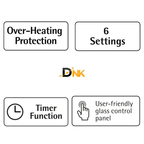 Bếp Từ Đơn WMF KULT X - Thiết Kế Sang Trọng, 6 Chế Độ Nấu, An Toàn và Tiện Lợi Cho Không Gian Bếp Nhỏ