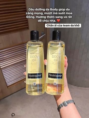 🚚 Neutrogena Dầu Dưỡng Thể Hạt Vừng 250ml Giao Nhanh