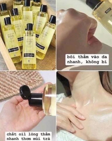 🚚 Neutrogena Dầu Dưỡng Thể Hạt Vừng 250ml Giao Nhanh