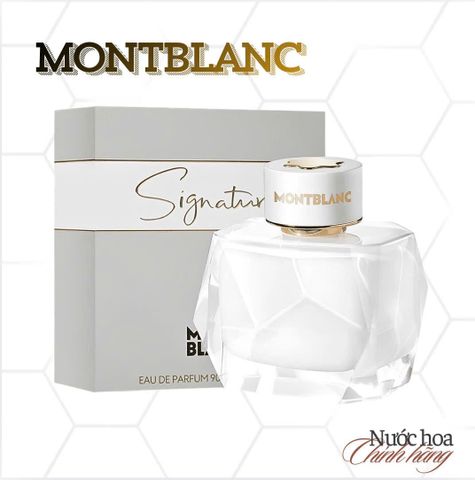 Nước Hoa Nữ Montblanc Signature Eau De Parfum (mùi hương nữ tính, sang trọng - lưu hương 6-8 giờ)