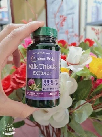 Viên uống Milk Thistle hỗ trợ thải độc gan Mỹ 90 viên - Hàng chuẩn giá tốt ?