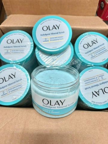 Tẩy tế bào chết OLAY MINERAL SCRUB Guava & Coconut làm sáng da 311g - 🏷️Giá tốt săn ngay