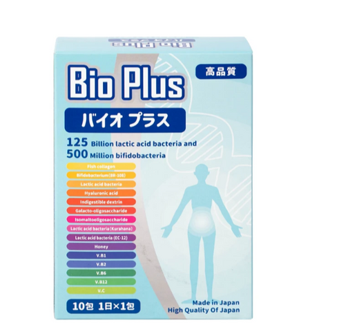 Siro bổ sung lợi khuẩn cho hệ tiêu hóa, giảm rối loạn tiêu hóa, cân bằng đường ruột Bio Plus Kenko (10 gói x 15g)
