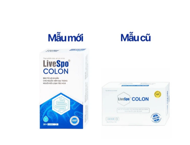 Bào tử lợi khuẩn cho người viêm đại tràng, rối loạn tiêu hóa LiveSpo Colon(20 ống x 5ml)