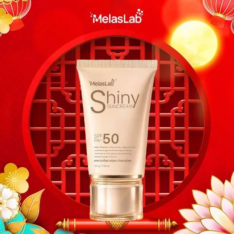 Shiny SunCream Kem Chống Nắng Căng Bóng Melaslab
