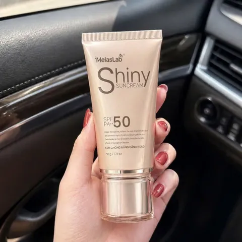 Shiny SunCream Kem Chống Nắng Căng Bóng Melaslab