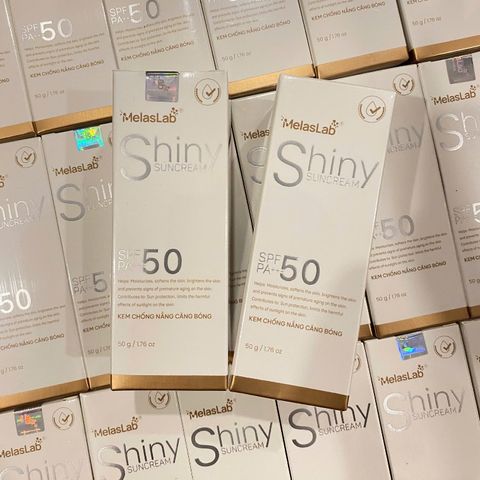 Shiny SunCream Kem Chống Nắng Căng Bóng Melaslab