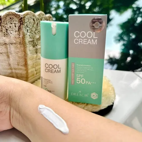 [COMBO BẢO VỆ DA DR LACIR] Kem chống nắng Biohe, Cool Cream face tuyết sữa gạo
