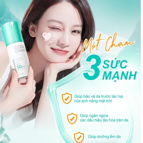 [COMBO BẢO VỆ DA DR LACIR] Kem chống nắng Biohe, Cool Cream face tuyết sữa gạo