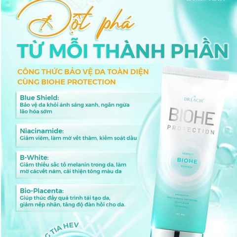 Biohe Protection Chống Nắng Sinh Học Dr Lacir