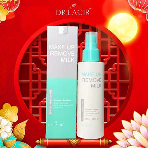 Sữa Tẩy Trang Dịu Nhẹ Make Up Remove Milk Dr.Lacir Chính Hãng