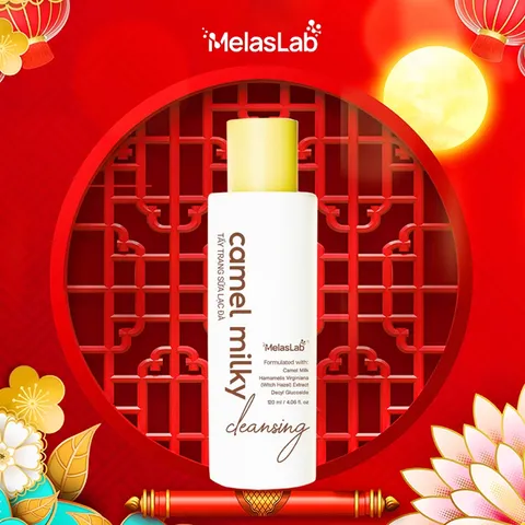 Camel Milky Cleansing Tẩy Trang Sữa Lạc Đà Melaslab