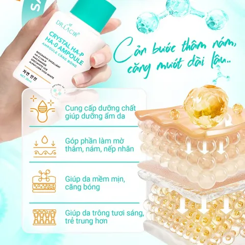 Combo Dưỡng Trắng Sáng Da Ban Đêm Dr Lacir