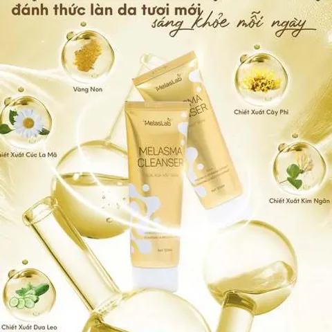 Sữa Rửa Mặt Vàng Melasma Cleanser Melaslab