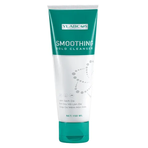 Smoothing Gold Cleanser YLabcos Sữa Rửa Mặt Vàng Làm Sạch Sâu Tươi Sáng Mịn Màng Da Dịu Nhẹ