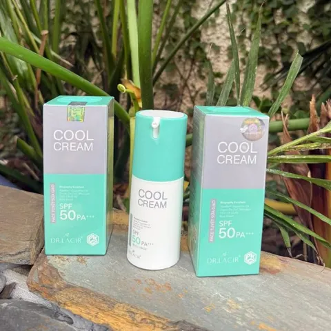 Cool Cream Face Tuyết Sữa Gạo Dr Lacir 50g SPF 50 PA +++ Chính Hãng