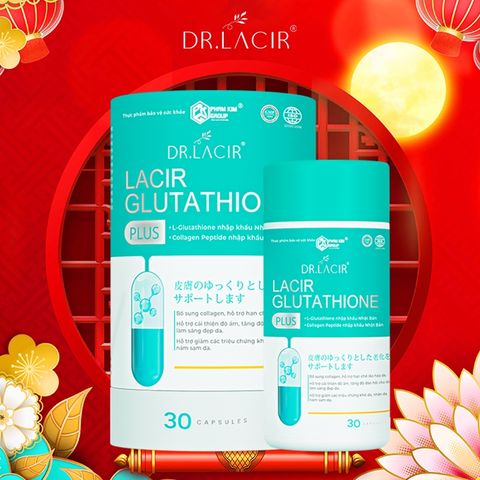 Lacir Glutathione Plus Dr Lacir Hỗ Trợ Giảm Nám Sáng Da Hạn Chế Lão Hóa