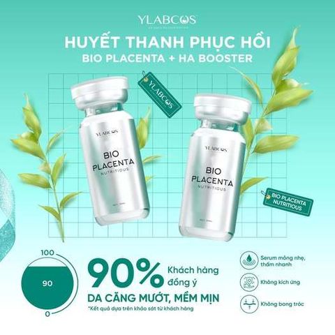 Bio Placenta Nutritious Ylabcos Huyết Thanh Phục Hồi Dưỡng Da Cải Thiện Nếp Nhăn Phục Hồi Da