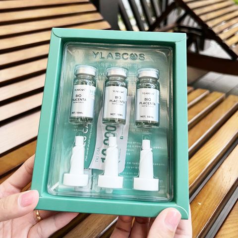 Bio Placenta Nutritious Ylabcos Huyết Thanh Phục Hồi Dưỡng Da Cải Thiện Nếp Nhăn Phục Hồi Da