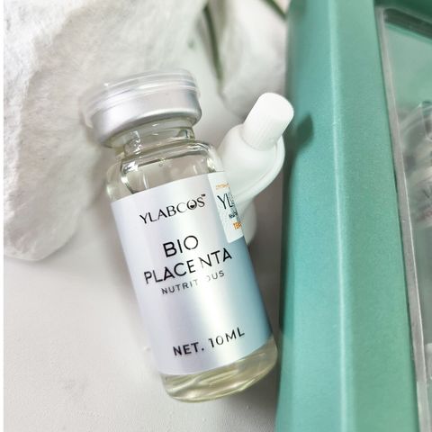 Bio Placenta Nutritious Ylabcos Huyết Thanh Phục Hồi Dưỡng Da Cải Thiện Nếp Nhăn Phục Hồi Da