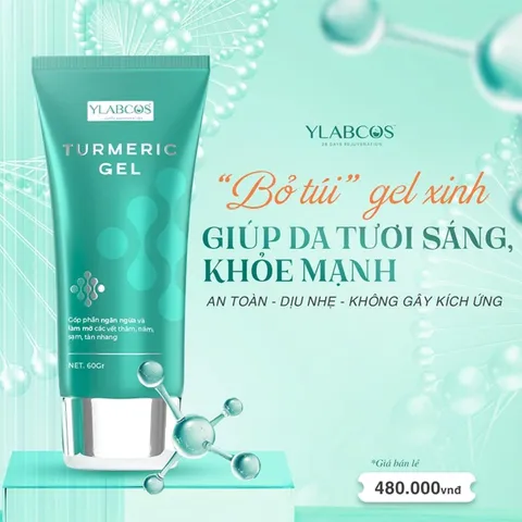 Tumeric Gel Mờ Thâm Ylabcos Hỗ Trợ Ngăn Ngừa Và Làm Mờ Thâm Nám Sạm