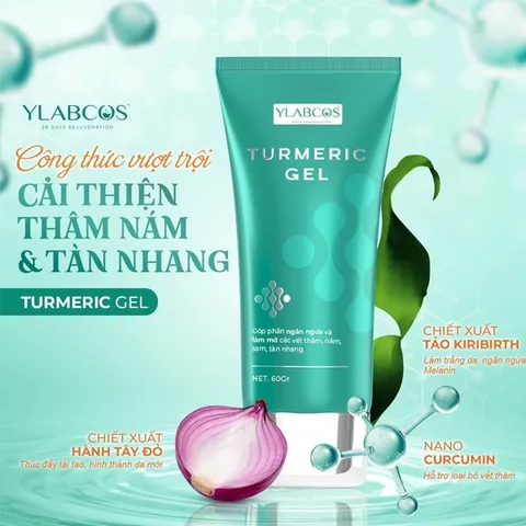 Tumeric Gel Mờ Thâm Ylabcos Hỗ Trợ Ngăn Ngừa Và Làm Mờ Thâm Nám Sạm