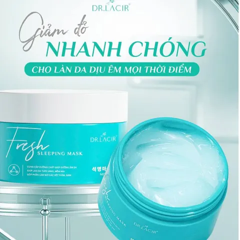 Fresh Sleeping Mask Dr Lacir Mặt Nạ Băng Cấp Ẩm, Dưỡng Chất, Dưỡng Da, Phục Hồi Da