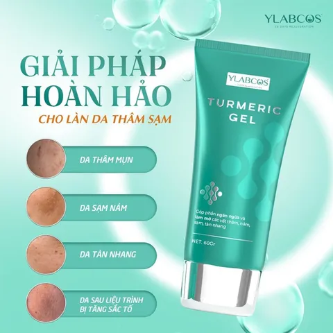 Tumeric Gel Mờ Thâm Ylabcos Hỗ Trợ Ngăn Ngừa Và Làm Mờ Thâm Nám Sạm